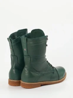 Damen Andrea Conti – Schnürstiefel aus Kalbleder tannen