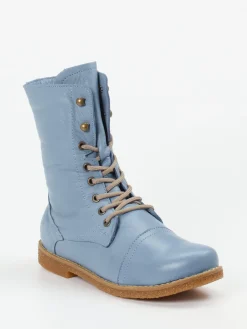 Damen Andrea Conti – Schnürstiefelette aus Kalbleder tauben