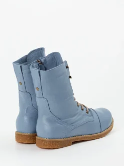 Damen Andrea Conti – Schnürstiefelette aus Kalbleder tauben