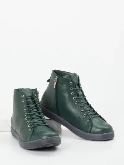 Damen Andrea Conti – Schnürstiefelette aus Kalbleder