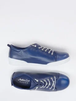 – Sneaker aus Kalbleder Marine*Andrea Conti Best