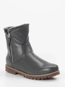 – Stiefelette aus Kalbleder anthrazit*Andrea Conti Clearance