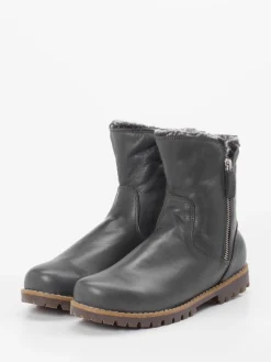 – Stiefelette aus Kalbleder anthrazit*Andrea Conti Clearance