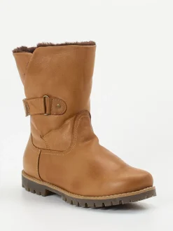 Damen Andrea Conti – Stiefelette aus Kalbleder Cognac