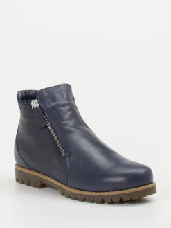 Damen Andrea Conti – Stiefeletten aus Kalbleder Dunkel