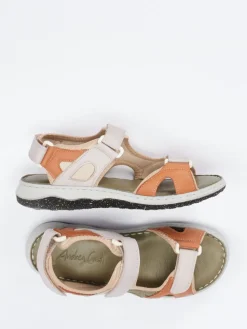 – Trekkingsandale aus Kalbleder color*Andrea Conti Clearance