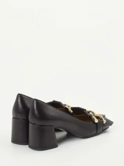 – Blockabsatz-Pumps aus Lammleder*Andrea Puccini Online