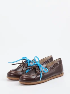 – Bootsschuh aus Kalbleder Dunkel*Andrea Puccini