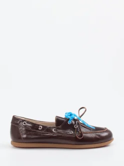 – Bootsschuh aus Kalbleder Dunkel*Andrea Puccini