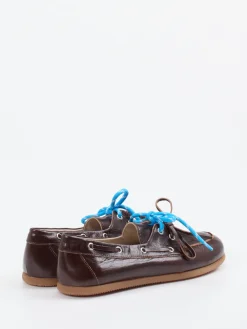 – Bootsschuh aus Kalbleder Dunkel*Andrea Puccini