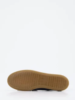 Damen Andrea Puccini – Bootsschuhe aus Veloursleder dunkel