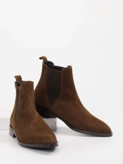 Damen Andrea Puccini – Chelsea Boots aus Veloursleder