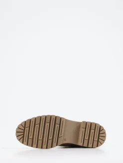 Damen Andrea Puccini – Chelsea Boots aus Nubukleder taupe