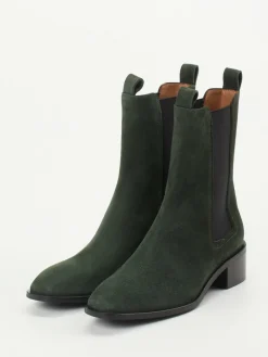 Damen Andrea Puccini – Chelsea Boots aus Veloursleder