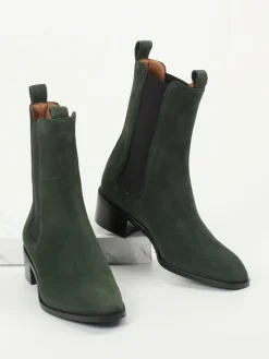 Damen Andrea Puccini – Chelsea Boots aus Veloursleder