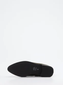 – Chelsea Boots aus Veloursleder oliv*Andrea Puccini Sale