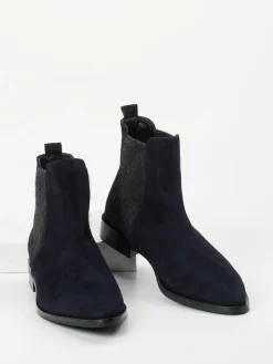 – Chelsea Boots aus Veloursleder dunkel*Andrea Puccini Clearance