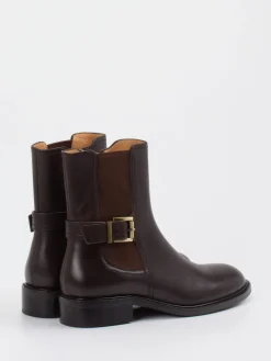 – Chelsea Boots aus Glattleder dunkel*Andrea Puccini Outlet