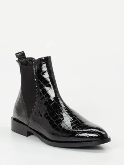 Damen Andrea Puccini – Chelsea Boots aus Lackleder