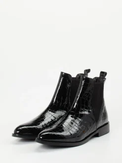 Damen Andrea Puccini – Chelsea Boots aus Lackleder