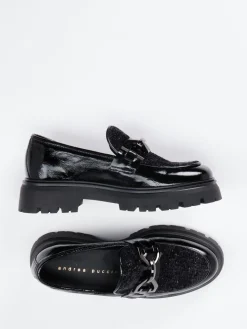 Damen Andrea Puccini – Chunky-Loafer aus Lackleder