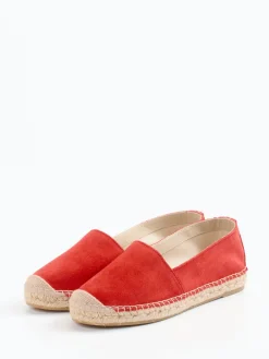 – Espadrilles aus Veloursleder Korall*Andrea Puccini Best