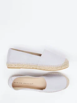 Damen Andrea Puccini – Espadrilles aus Veloursleder Hellflieder