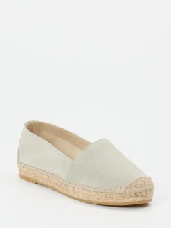 Damen Andrea Puccini – Espadrilles aus Veloursleder mint