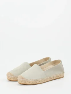 Damen Andrea Puccini – Espadrilles aus Veloursleder mint