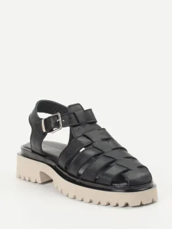 – Fisherman-Sandalen aus Lammleder*Andrea Puccini Outlet