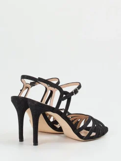 Damen Andrea Puccini – High Heel Sandaletten aus Lurex