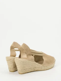 – Keilsandalette aus Veloursleder*Andrea Puccini Sale