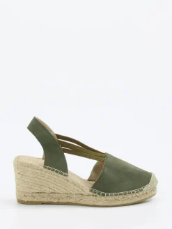 – Keilsandaletten aus Veloursleder*Andrea Puccini Online