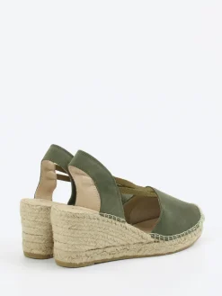 – Keilsandaletten aus Veloursleder*Andrea Puccini Online