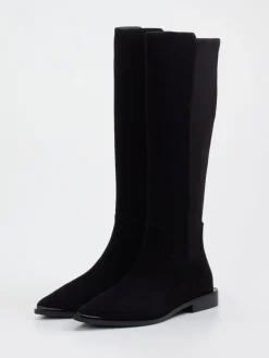 – kniehohe Stiefel aus Veloursleder*Andrea Puccini Hot