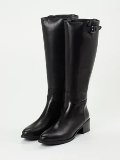 – Kniehohe Stiefel aus Kalbleder*Andrea Puccini Sale