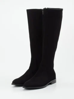 – Kniehohe Stiefel aus Veloursleder*Andrea Puccini Clearance