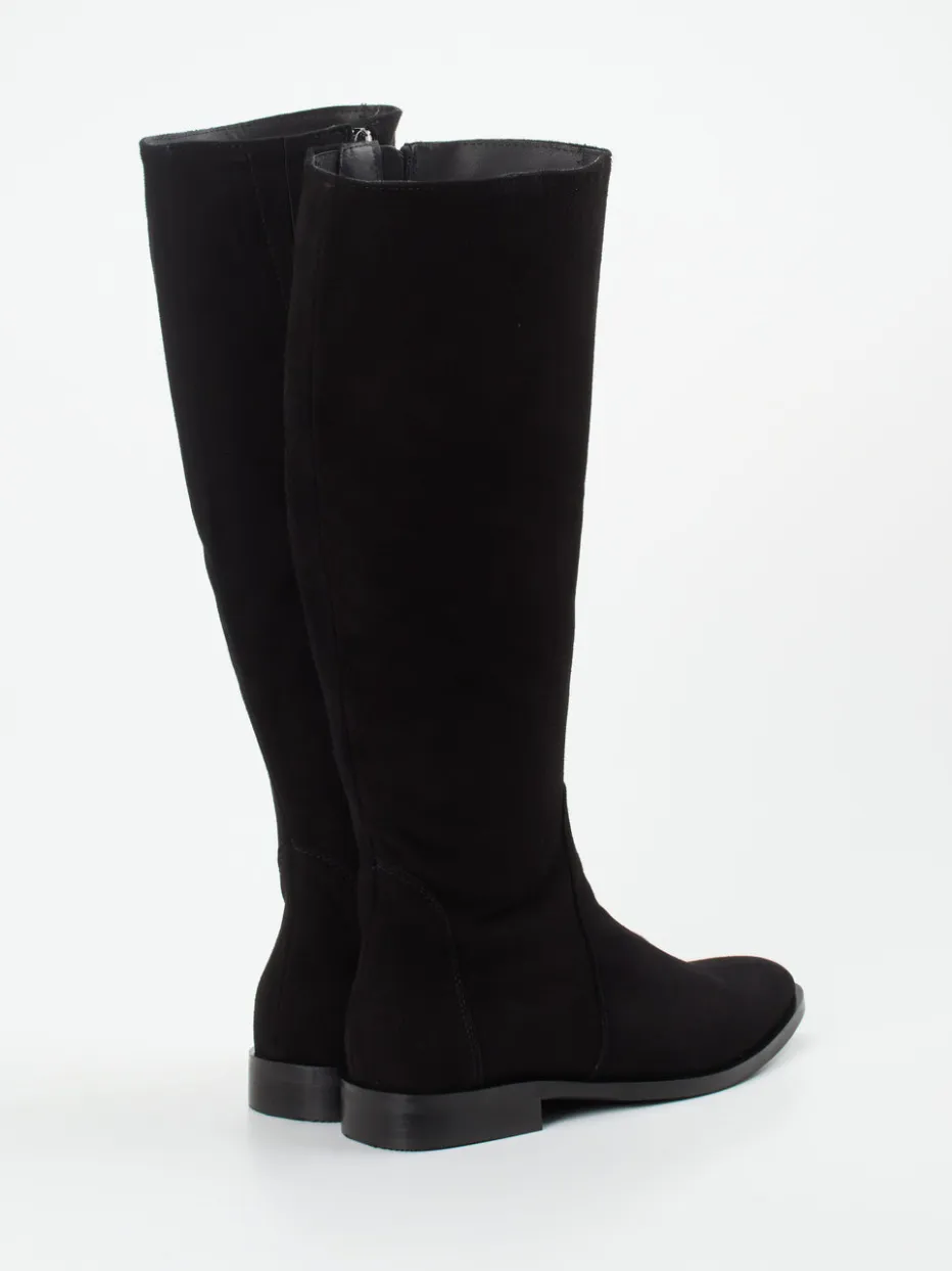 – Kniehohe Stiefel aus Veloursleder*Andrea Puccini Clearance