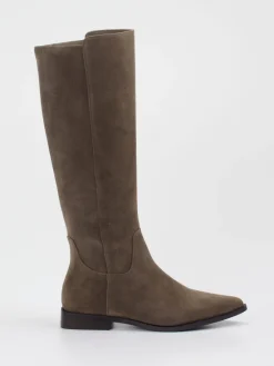 Damen Andrea Puccini – Kniehohe Stiefel aus Veloursleder