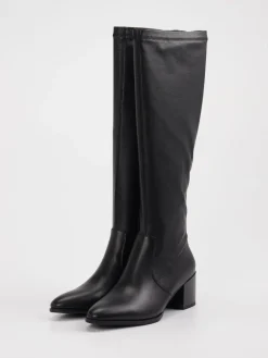 Damen Andrea Puccini – Kniestiefel aus Stretch in