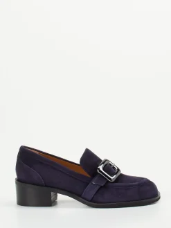 – Loafer aus Veloursleder tiefviolett*Andrea Puccini Sale