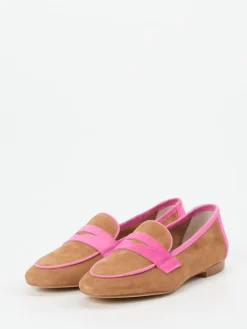 – Loafer aus Veloursleder cognac*Andrea Puccini Best