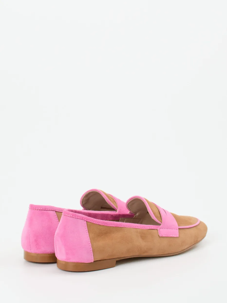 – Loafer aus Veloursleder cognac*Andrea Puccini Best