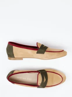 – Loafer aus Veloursleder in*Andrea Puccini Sale