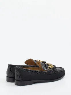– Loafer aus geprägtem Leder*Andrea Puccini Best