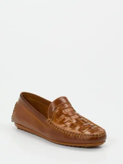 – Loafer aus Flechtleder cognac*Andrea Puccini Online