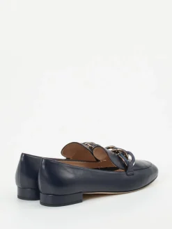 Damen Andrea Puccini – Loafer aus Lammleder in Marine