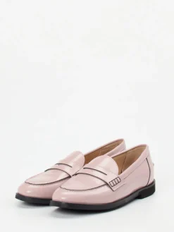 Damen Andrea Puccini – Loafer aus Hochglanzleder in