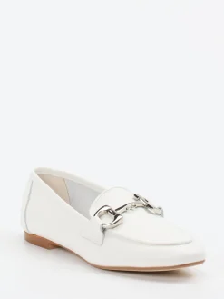 – Loafer aus Kalbleder Offwhite*Andrea Puccini Hot