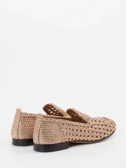– Loafer aus Flechtleder roségold*Andrea Puccini Online